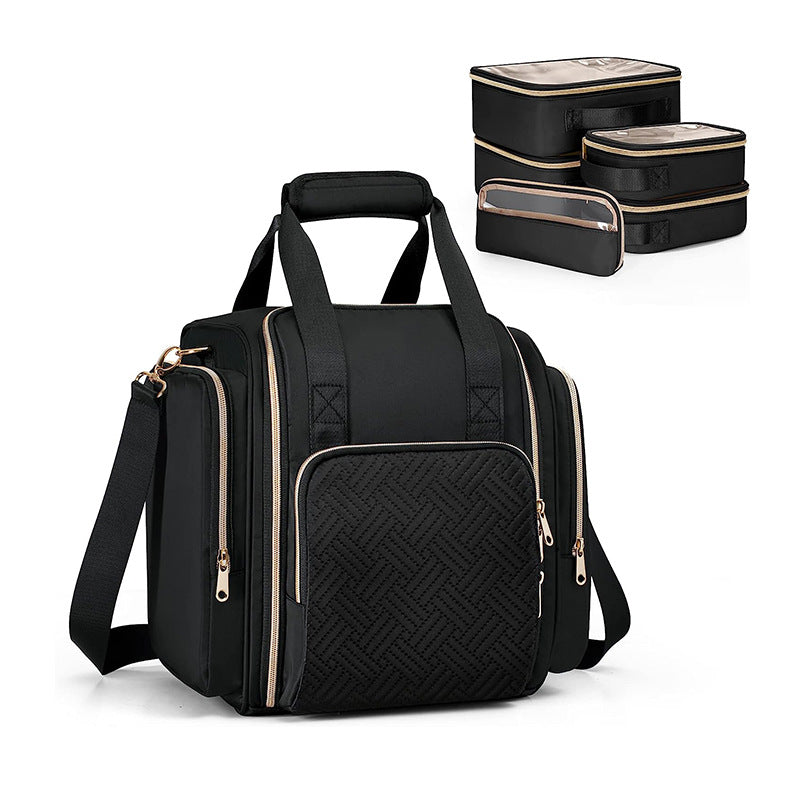 Kosmetiktasche mit Mehreren Fächern Brehn
