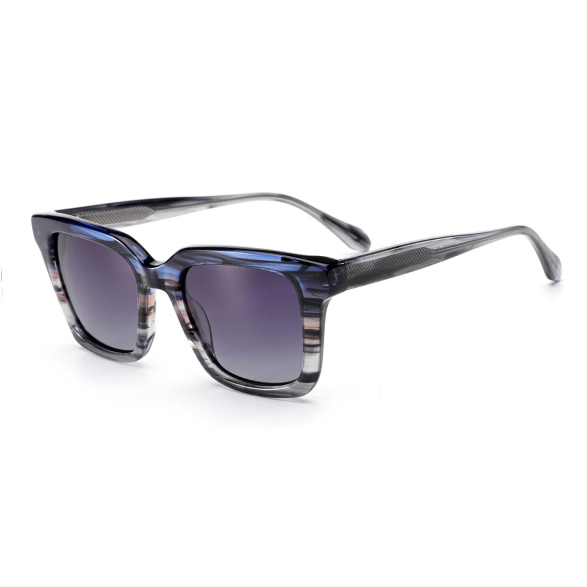 Damen modische Sonnenbrille im einzigartigen kubistischen Design Brehn