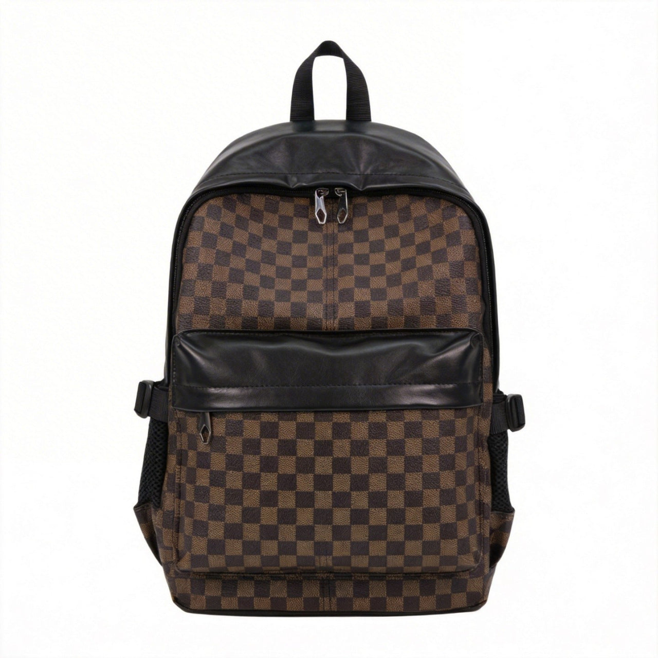 Trendiger Schachbrettmuster-Rucksack
