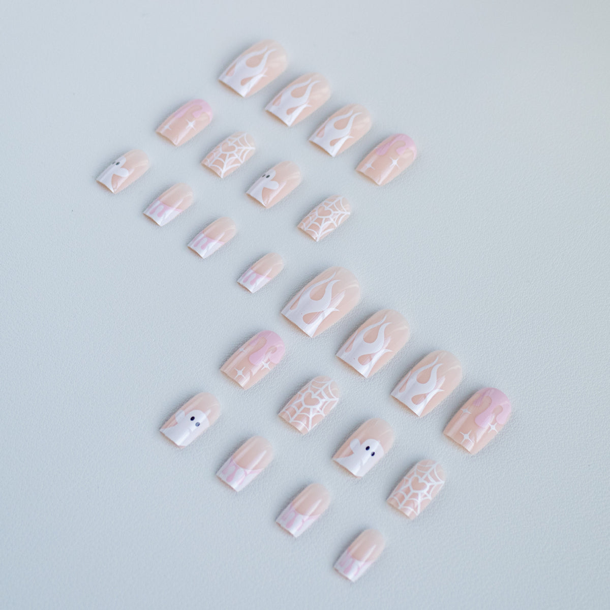 Haunted Ghost-Themen Nagelkunst Set