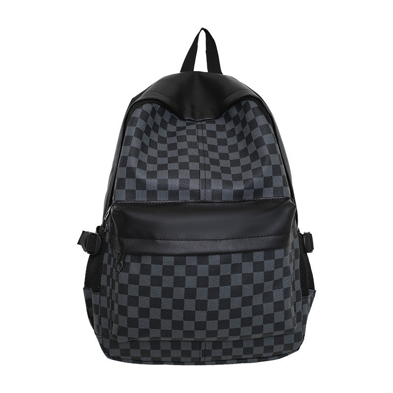 Modische Karomuster-Rucksack Brehn