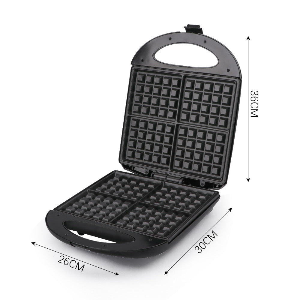 Fortgeschrittener Waffelbereiter mit Antihaftplatten Brehn