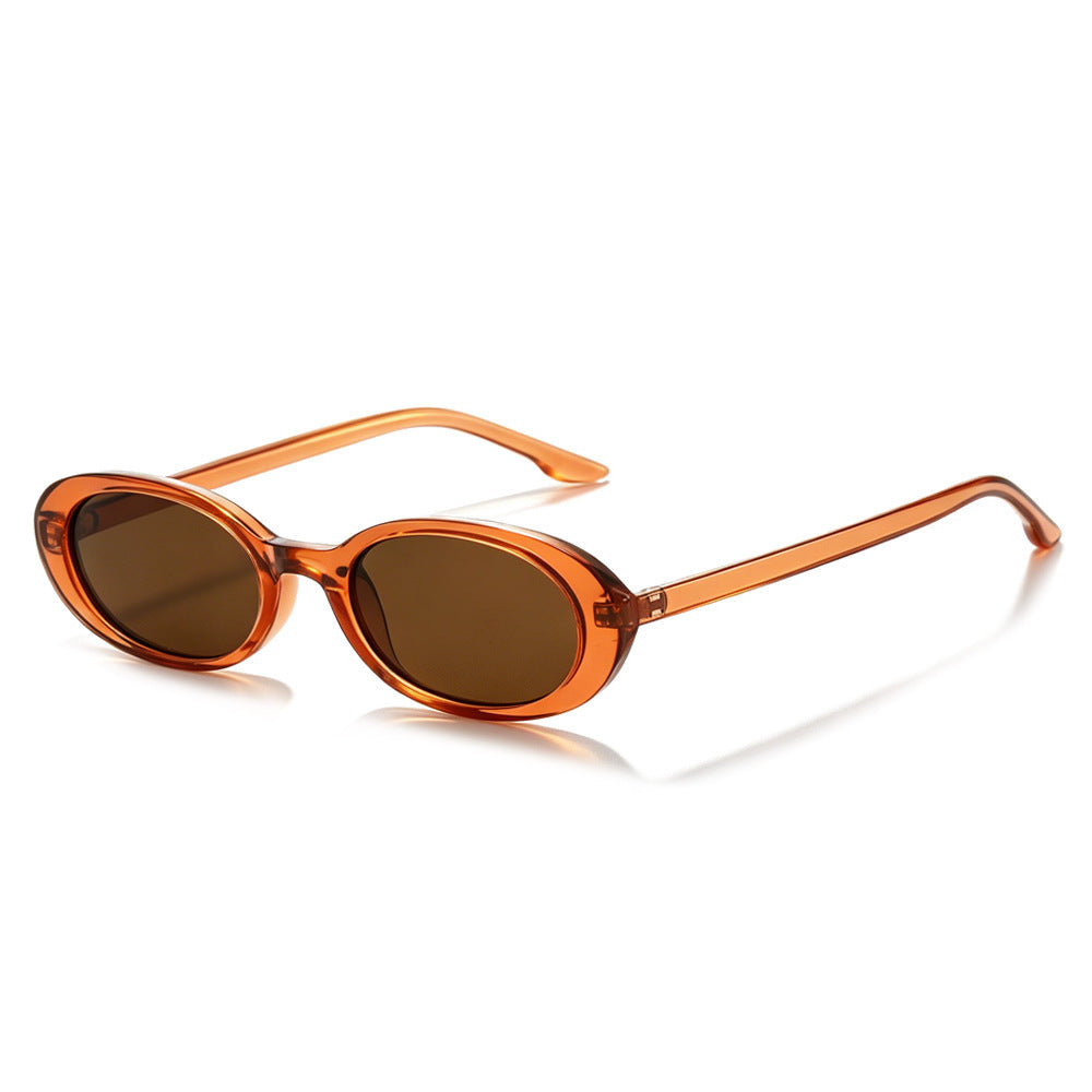 Vintage Oval Frame Sonnenbrille Brehn