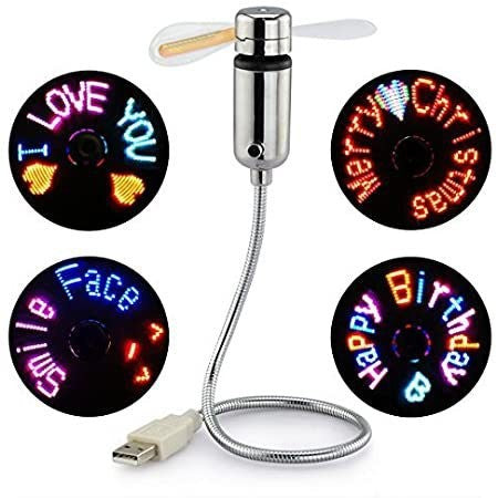 Damen USB Ventilator mit LED-Display von Brehn