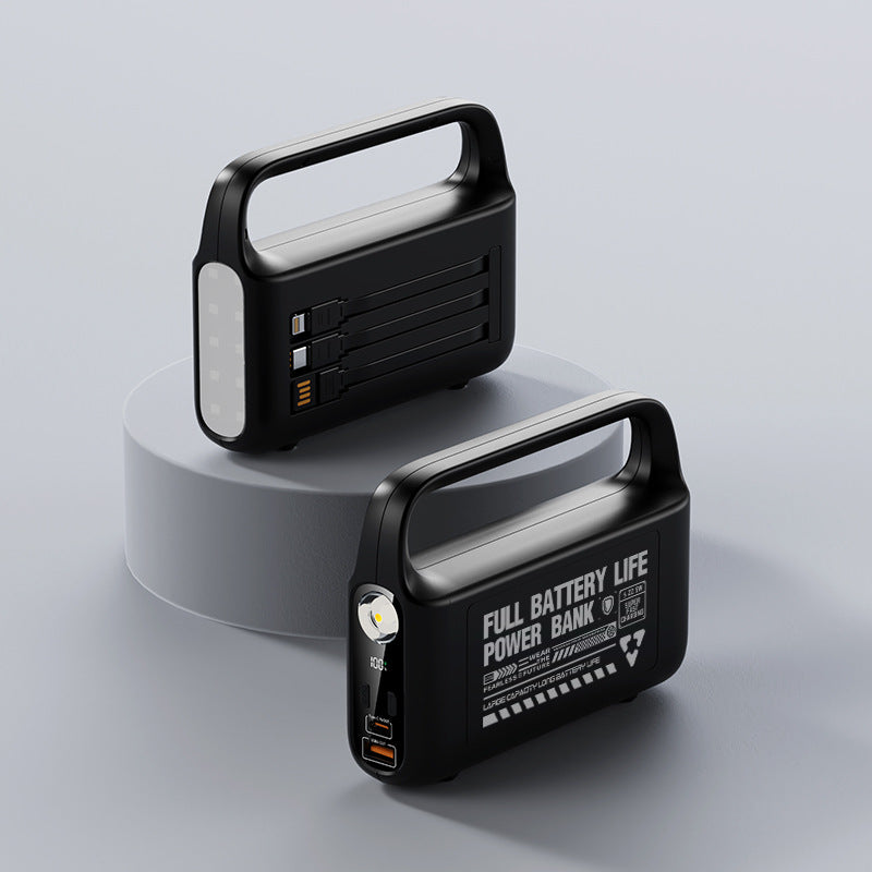 Tragbare Powerbank mit Lichtfunktion Brehn