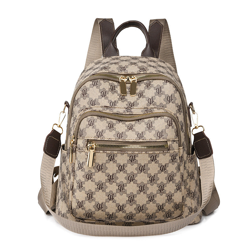 Chic Mehrfach-Taschen Stepp-Rucksack Brehn