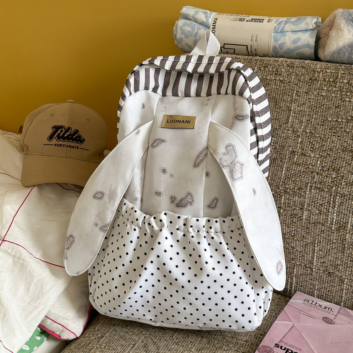 Verspielt Tier-Themen Rucksack Brehn
