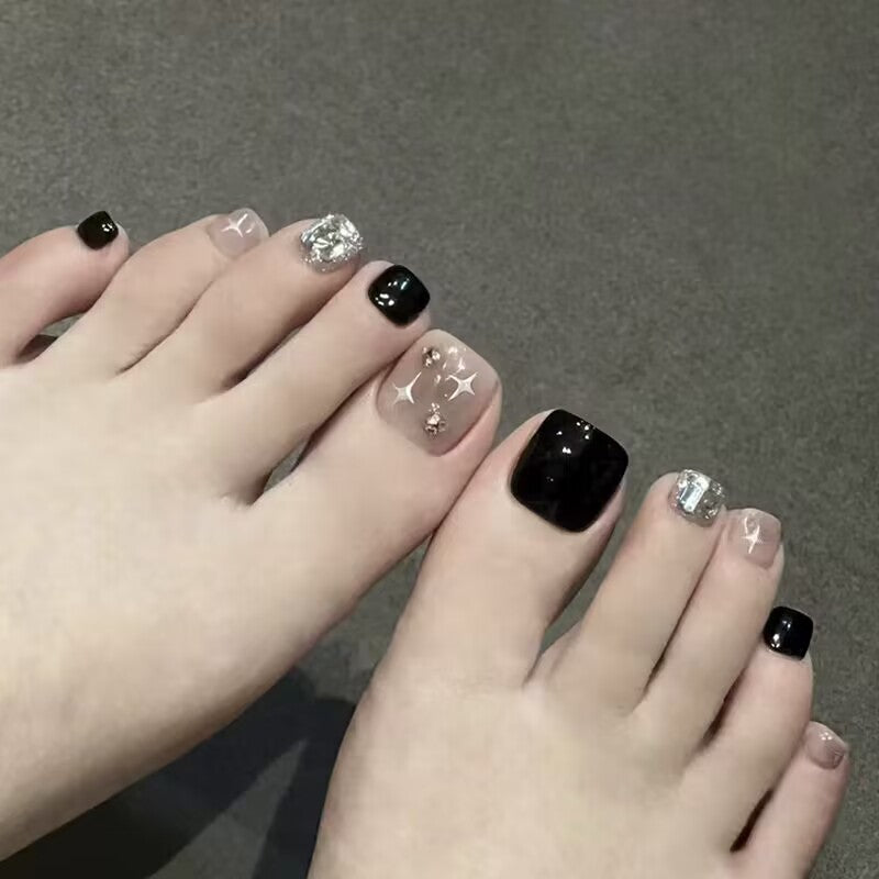 Dekorative Pediküre Nagelkunst Brehn