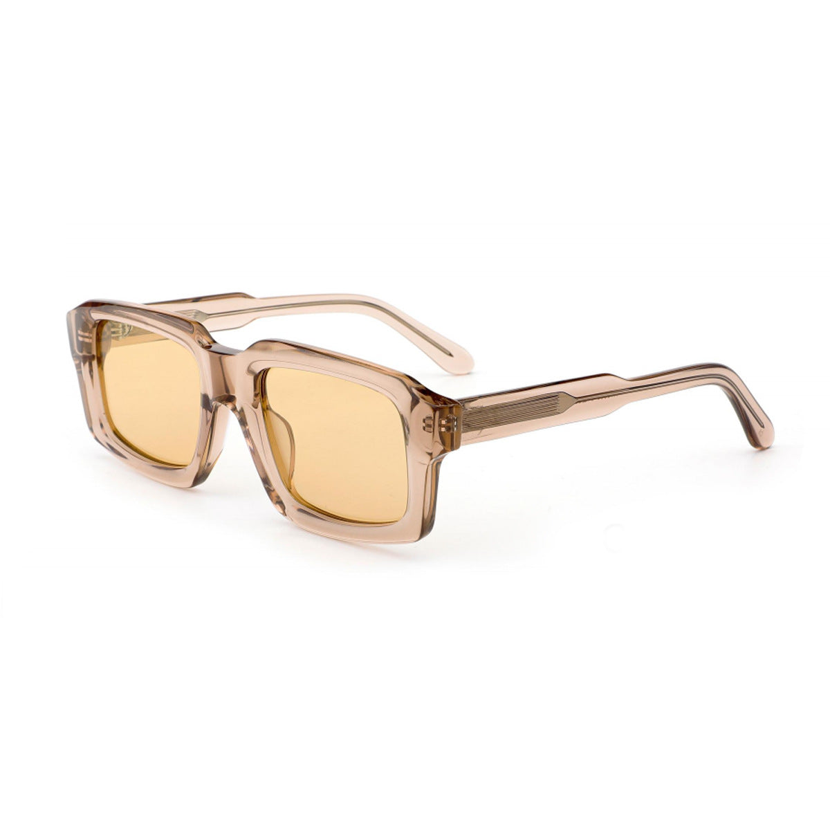 Damen quadratische Sonnenbrille mit robustem Rahmen und UV-Schutz Brehn