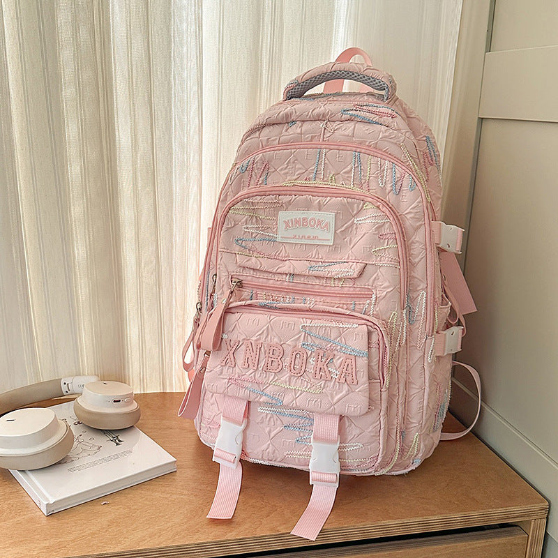 Multi-Funktionaler Muster-Schulrucksack Brehn