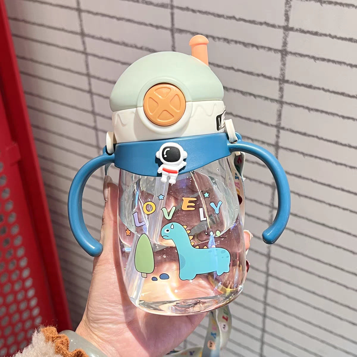 Damen Kindergerechte Trinkflasche Brehn
