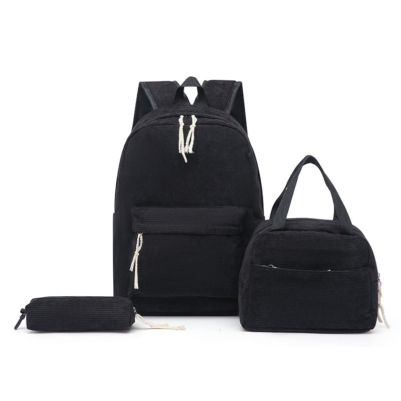 Rucksackset mit Verspieltem Erdbeer-Muster Brehn
