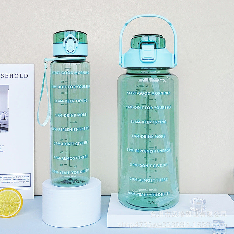 Damen Motivierende Trinkflasche Brehn