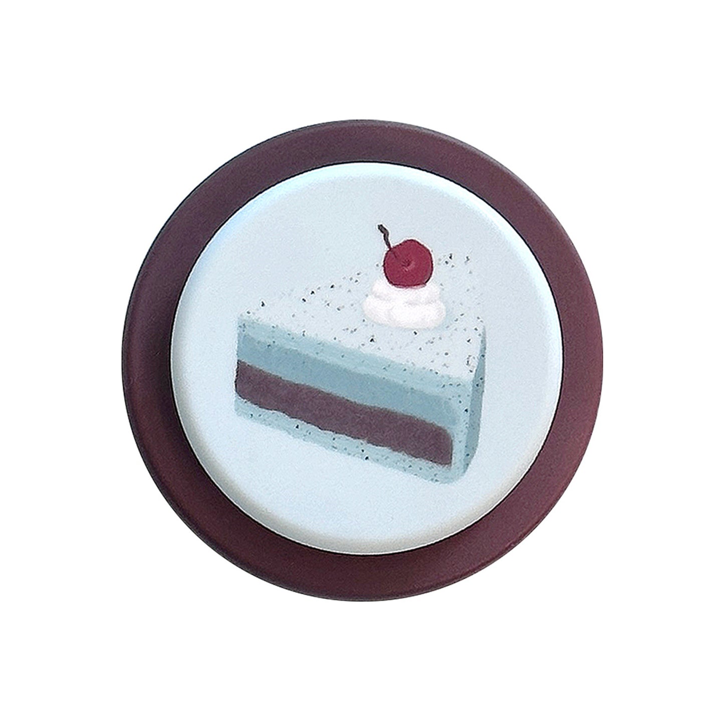 Niedlicher Kaffeetassen-Untersetzer im Kuchendesign Brehn