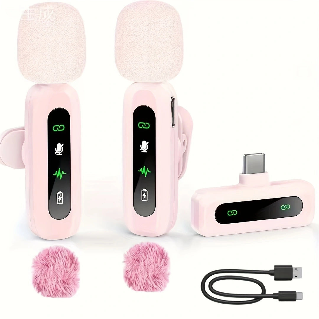 Kabelloses Lavalier Mikrofon mit Hochsensitiver Audioaufnahme Brehn
