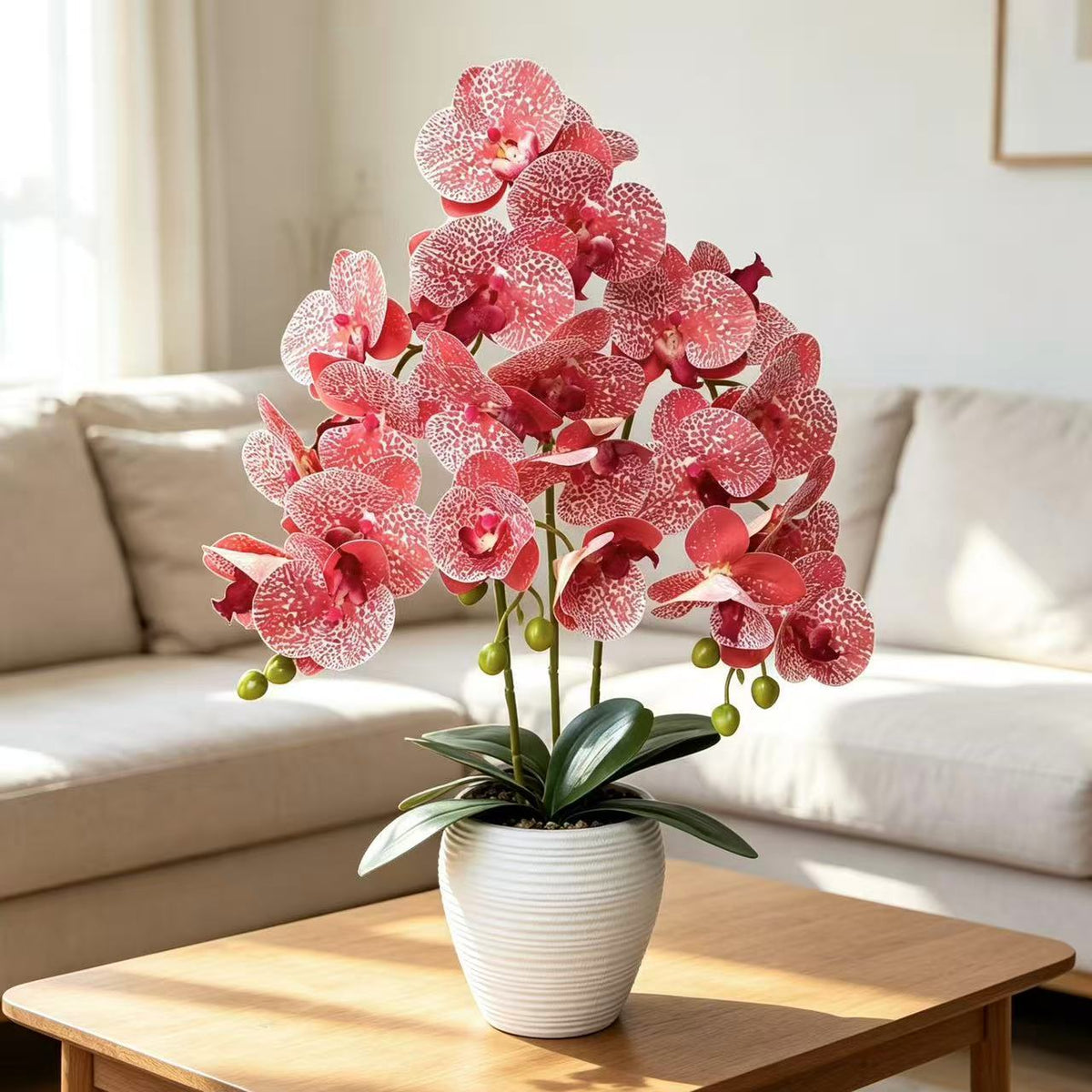 Künstliche Orchideenpflanze für die Heimdekoration