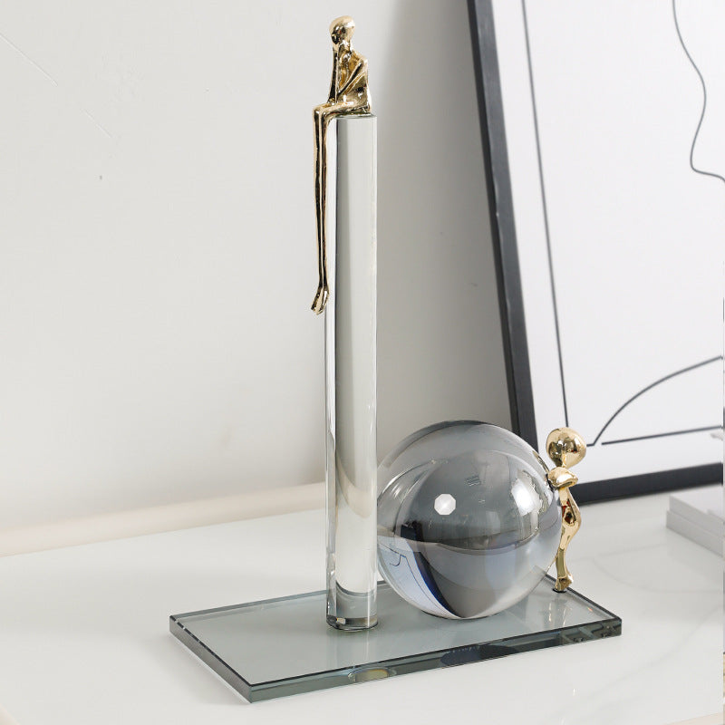 Künstlerische Figurative Dekorative Skulptur