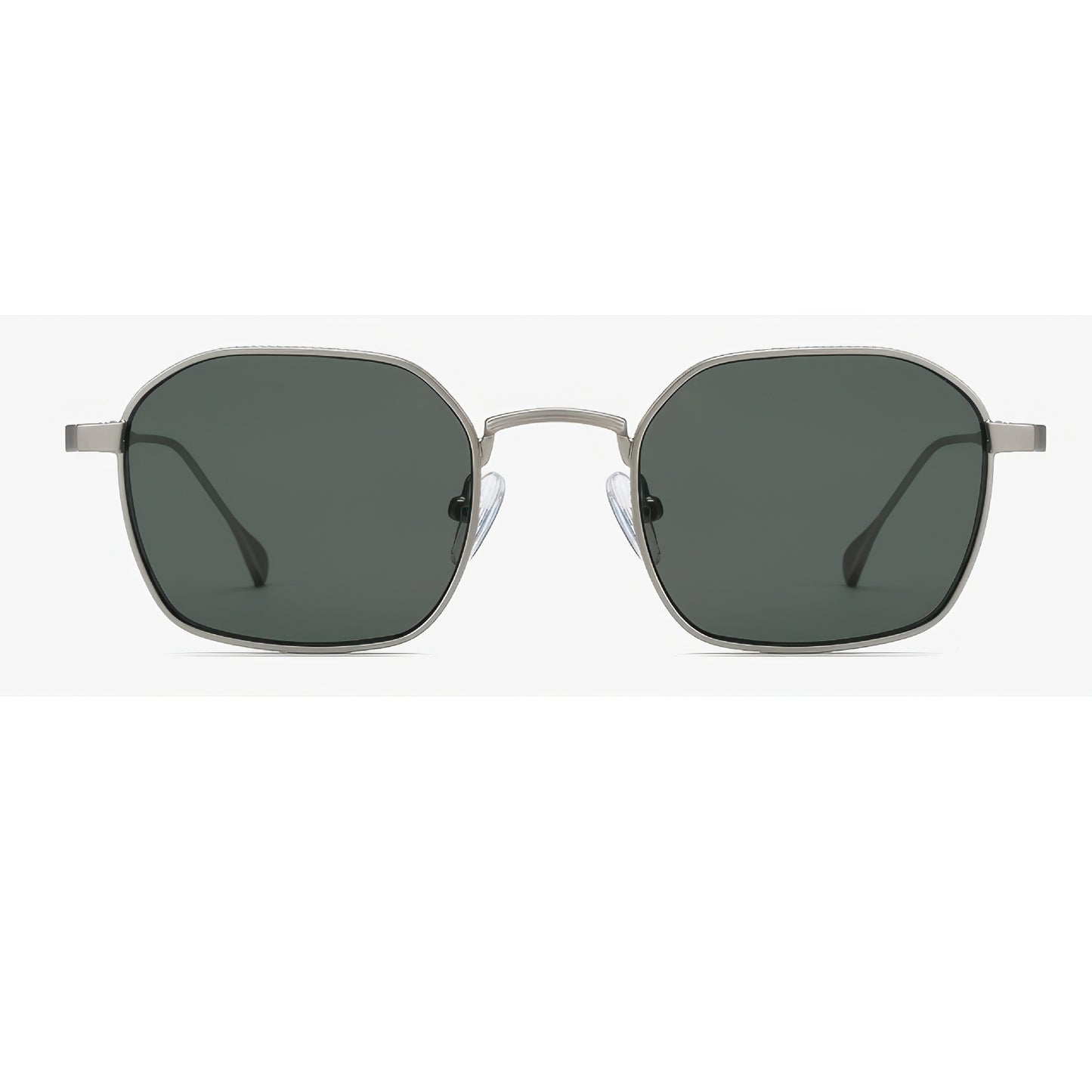 Damen modische Sonnenbrille im eleganten quadratischen Design mit hochwertigem Metallrahmen Brehn