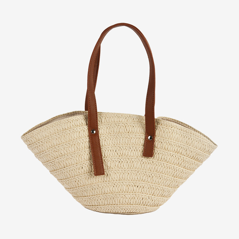 Damen Korbtasche mit geschwungenem Design Brehn