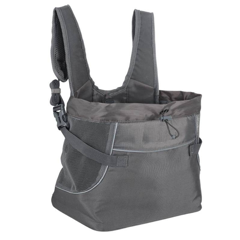 strukturierte Haustier-Booster-Tragtasche mit gepolsterten Schulterträgern Brehn