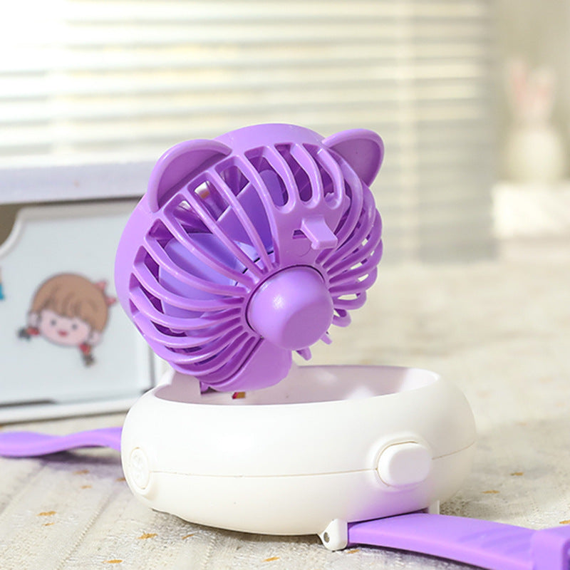 Damen Tragbarer Handventilator im süßen Tierdesign Brehn