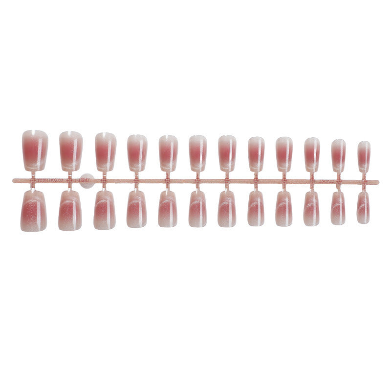 Premium Kurze Druck-On-Nagelset Brehn