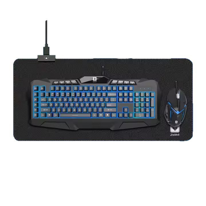 Gaming-Tastatur und Präzise Maus-Set Brehn