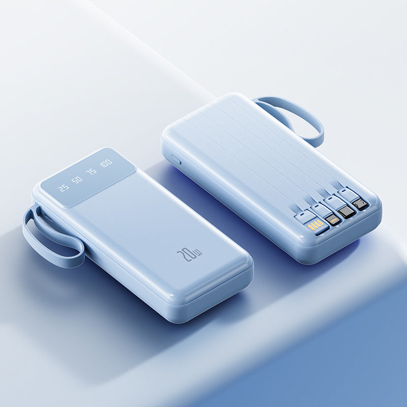 Tragbare Schnelllade-Powerbank mit LED-Anzeige Brehn