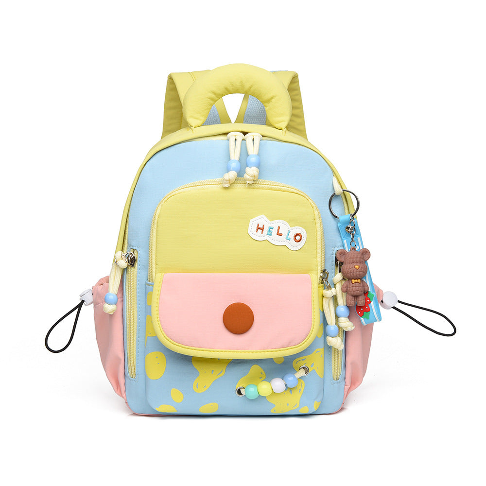 Verspielter Grafikdesign-Schulranzen für Kinder Brehn