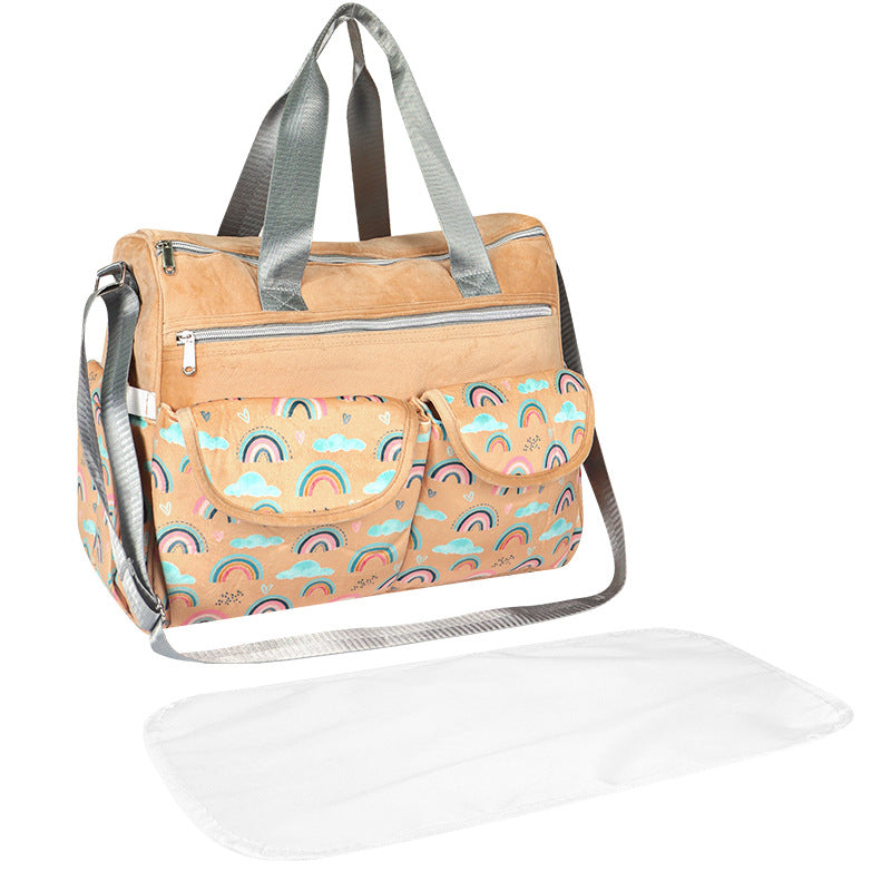 Multifunktionale Wickeltasche mit Praktischen Fächern Brehn