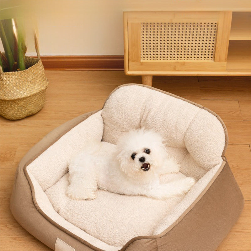 Orthopädisches Plüsch-Hundebett