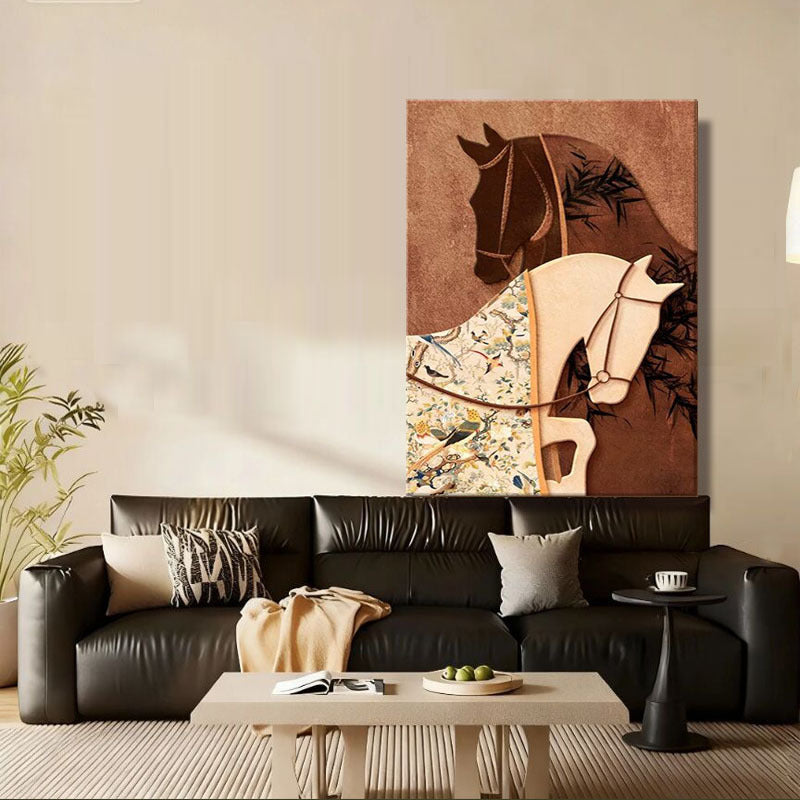 Elefanten-Thema Leinwand Wanddekoration