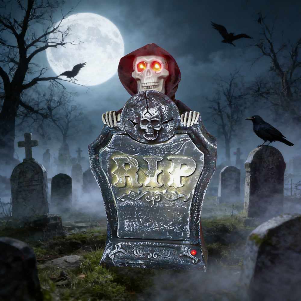Halloween Animierte Grabstein Dekoration Brehn