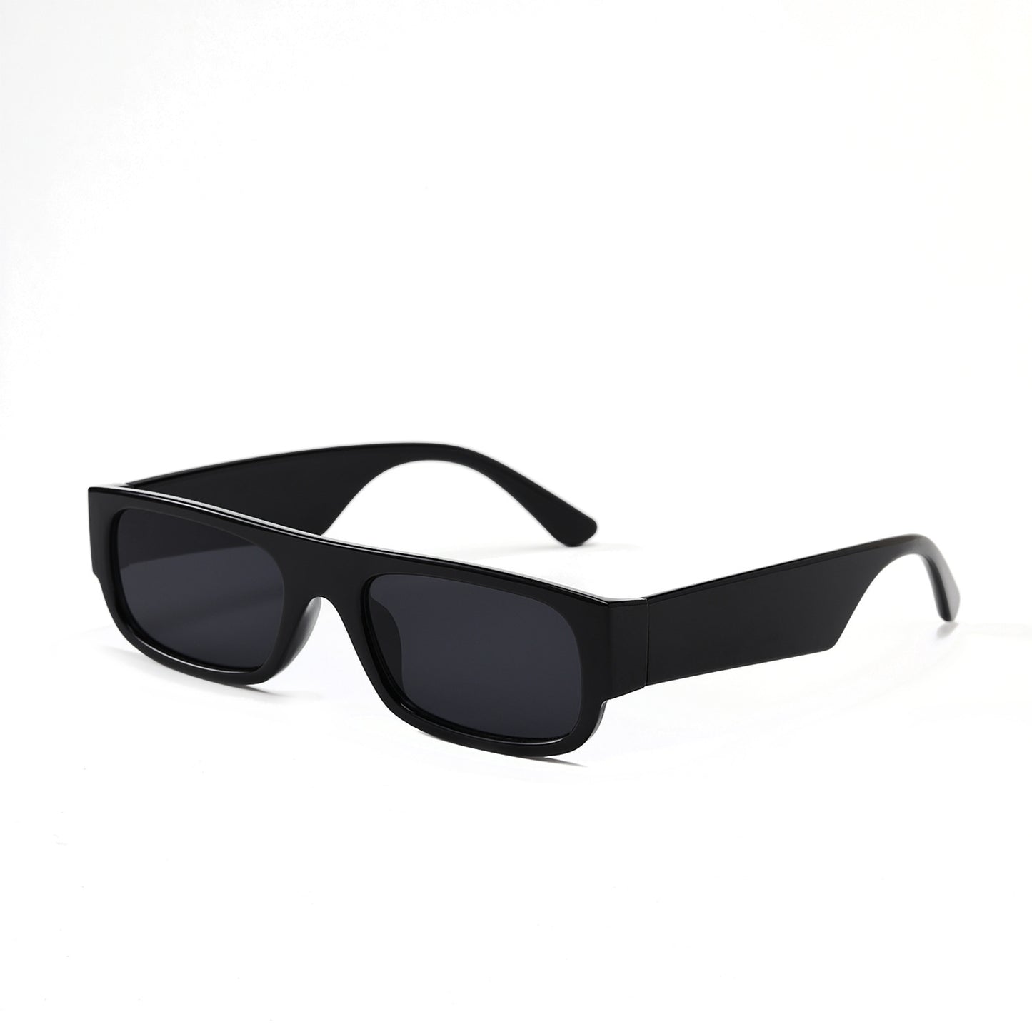 Damen stilvolle Vintage-Sonnenbrille mit transparentem Rahmen und leicht getönten Gläsern Brehn