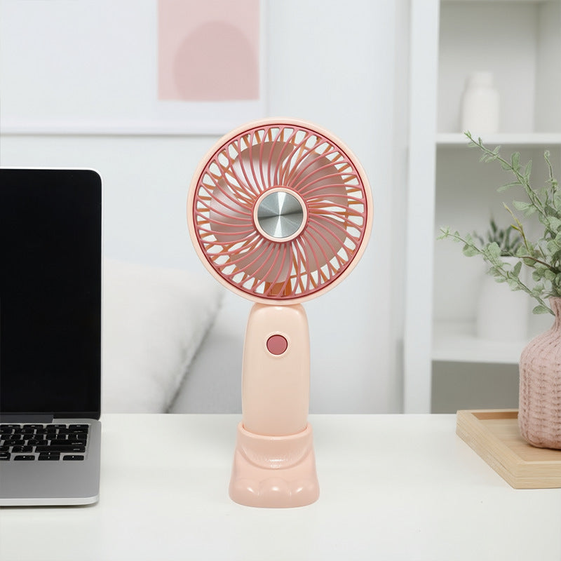 Damen Tragbarer Mini-Lüfter mit süßem Tierdesign Brehn