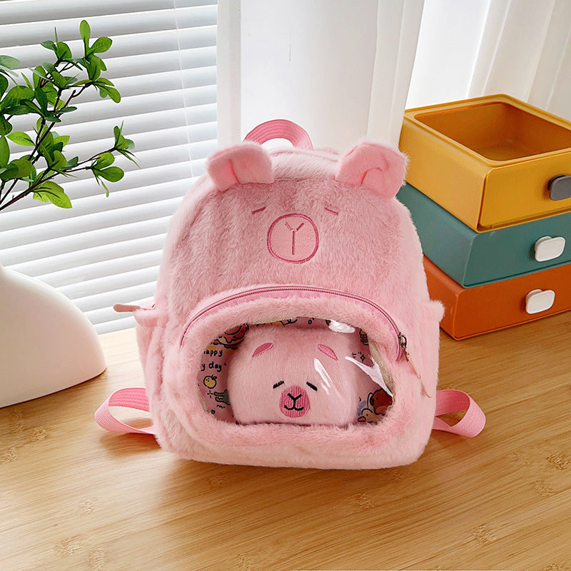 Plüschbär Design Mini Rucksack