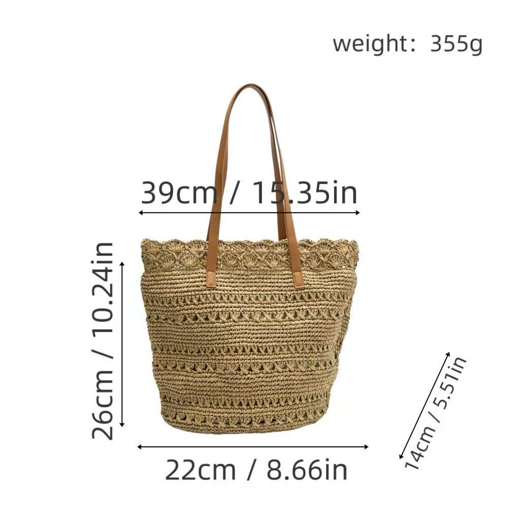 Handgefertigte Makramee Strandtasche Brehn