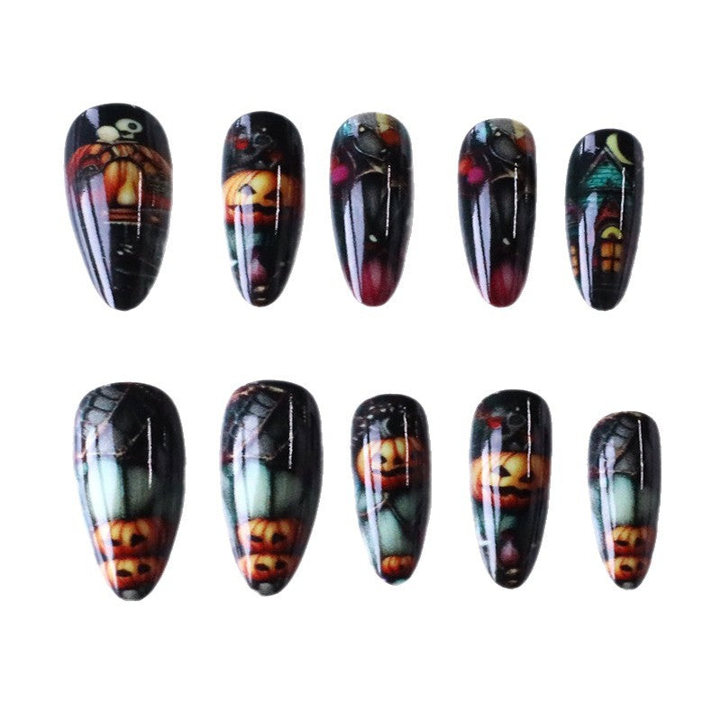 Halloween-Themen 3D Nagelkunst Brehn