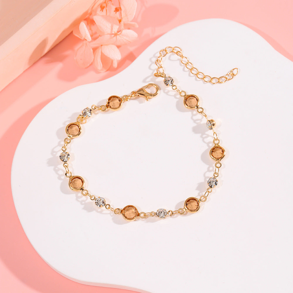 Elegante mit Kristallen verzierte Armband Brehn
