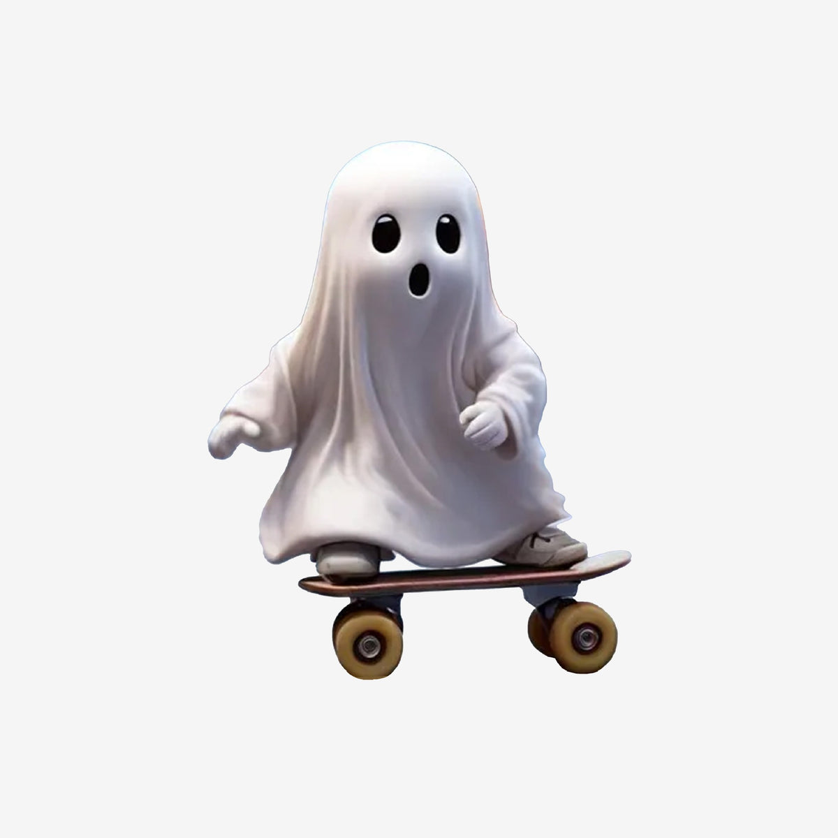 Dekorative Skateboard-Gespenst Figur Brehn
