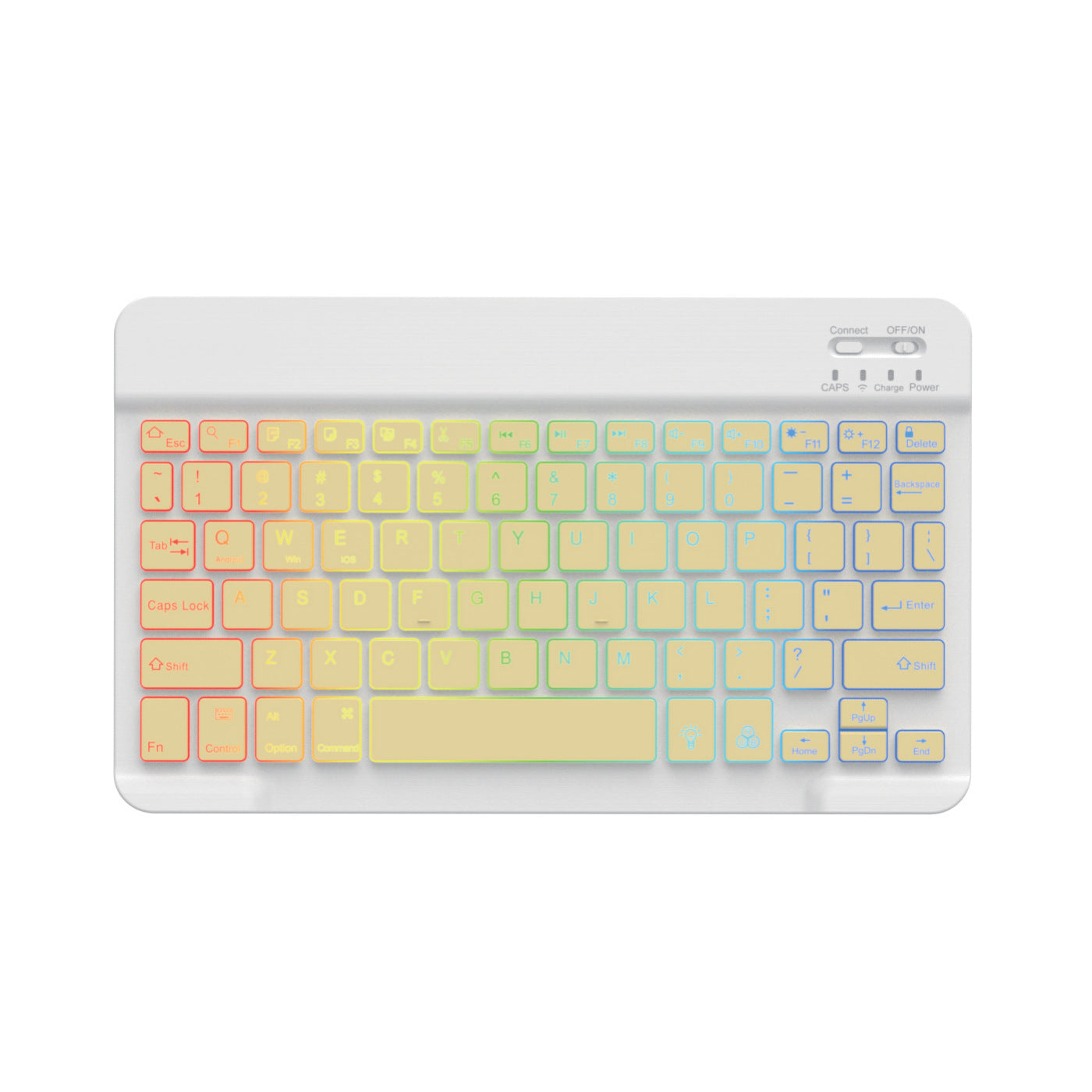 Rgb Hintergrundbeleuchtete Bluetooth-Tastatur Brehn