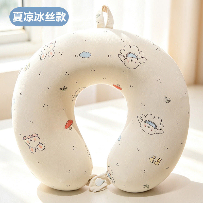 Ergonomisches Nackenkissen mit floralem Design Brehn