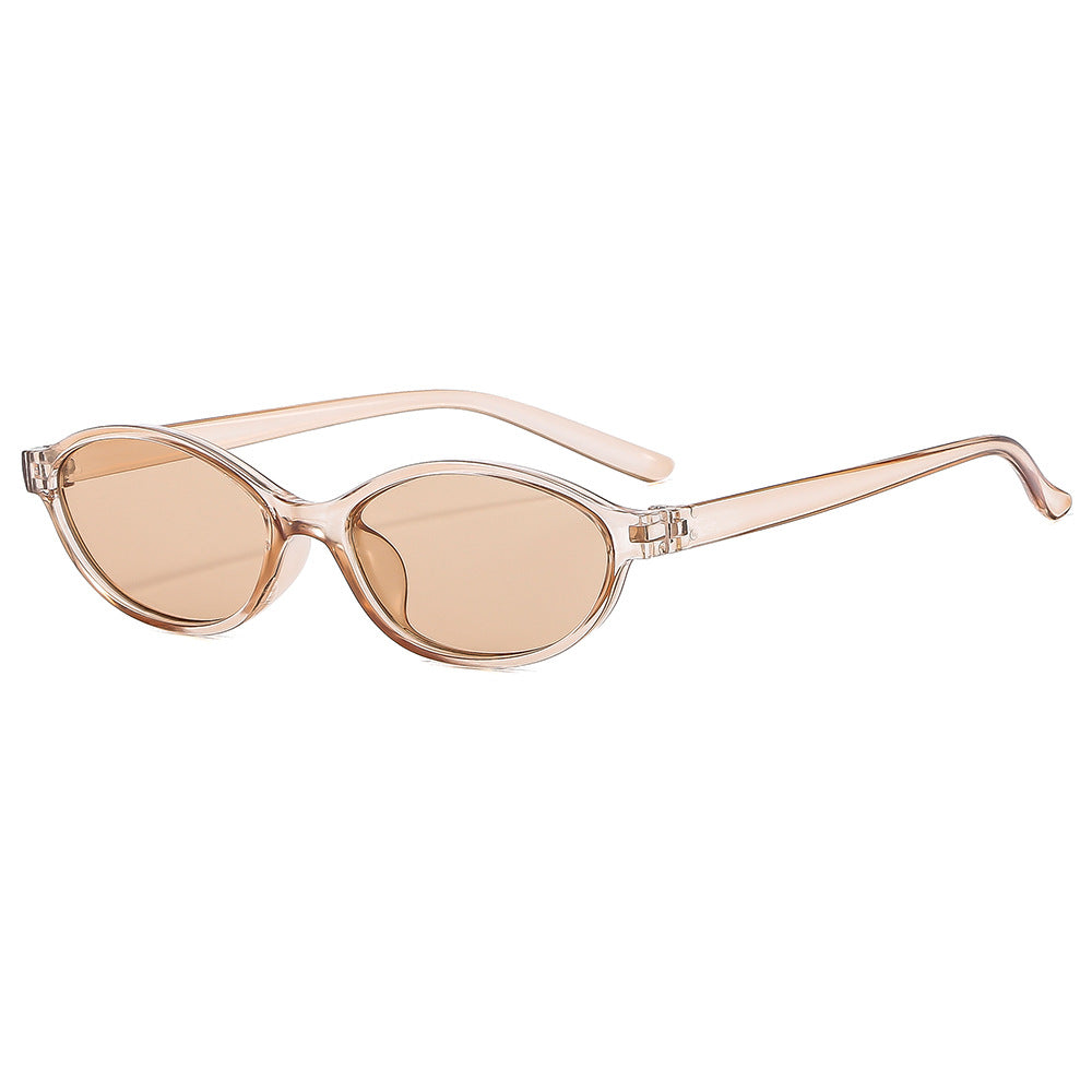 Vintage-inspirierte ovale Rahmen-Sonnenbrille