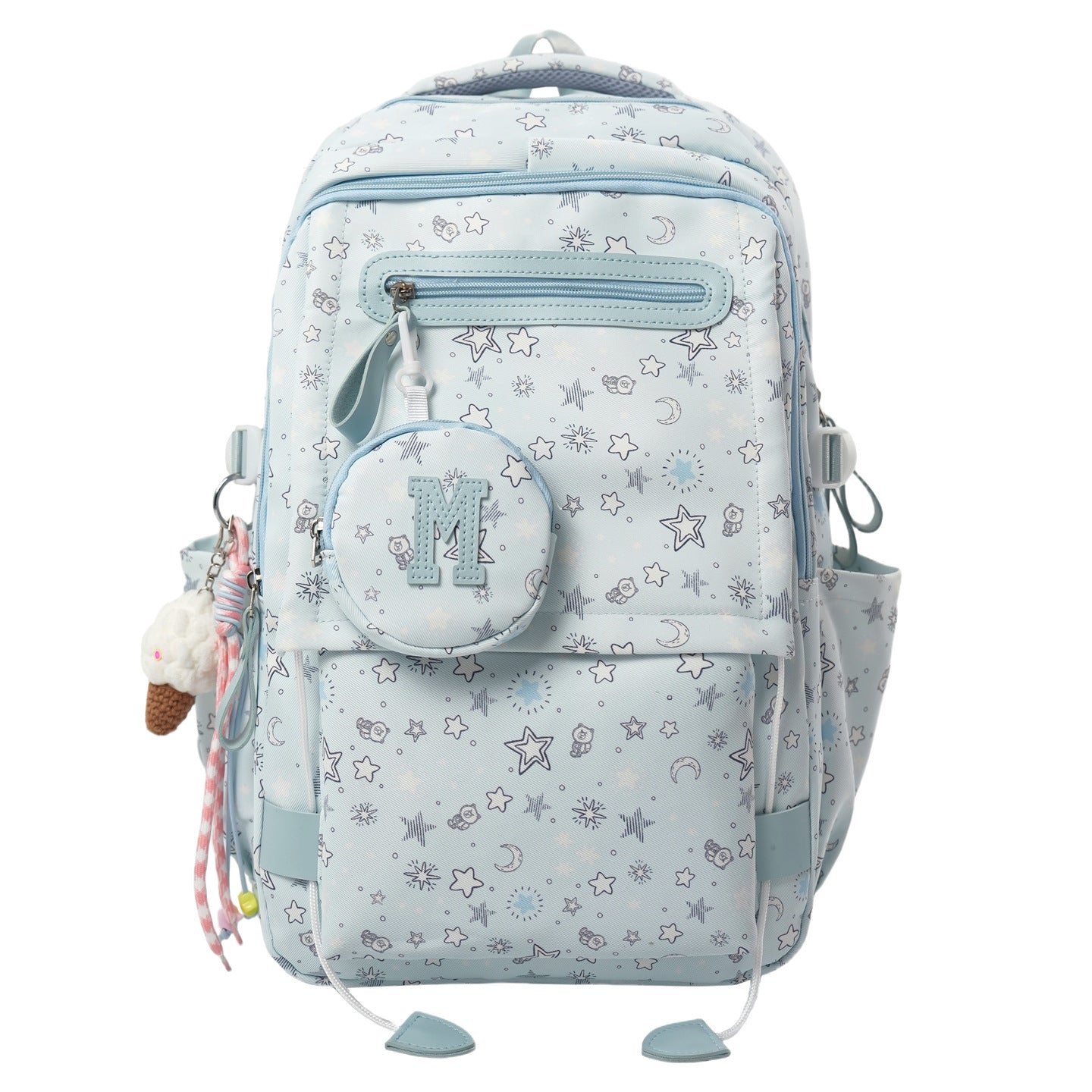 Verspielt Stern-Muster Rucksack