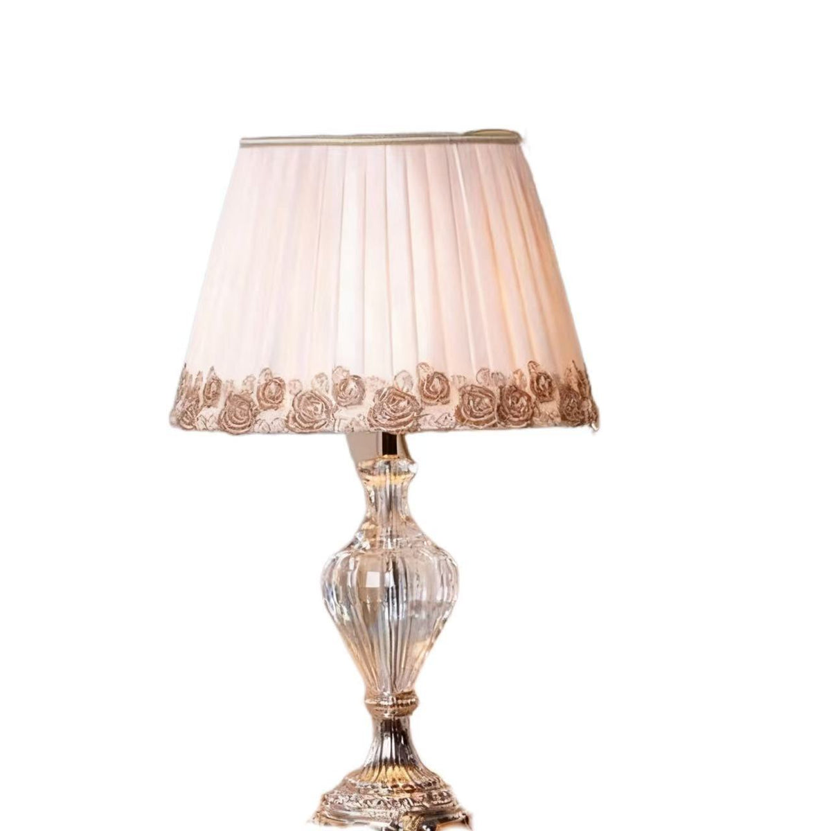 Elegante Kristall Dekorative Tischlampe