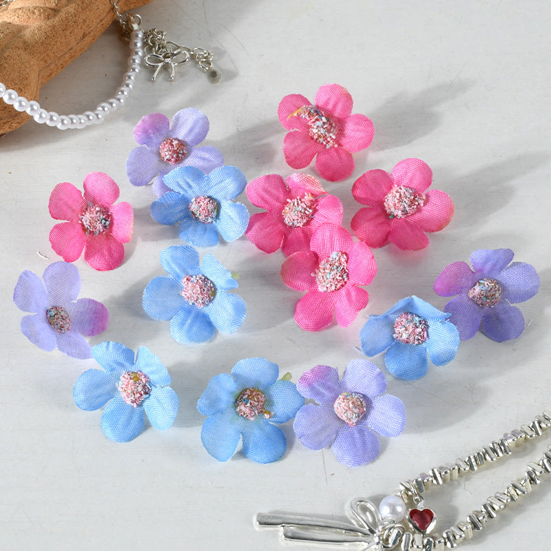 Glitzernde Blumen-Haaraccessoires