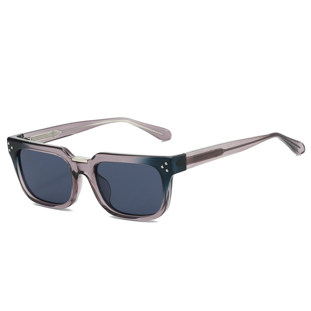 Damen oversized quadratische Sonnenbrille mit luxuriösen Akzenten Brehn