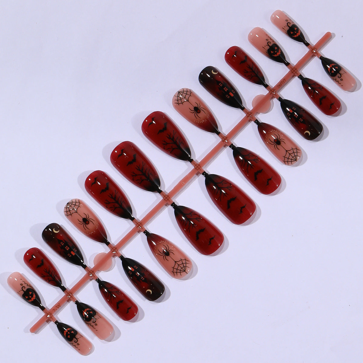 Gothic Halloween-Themen Stiletto Nagelkunst Erweiterungen Brehn 1789713505