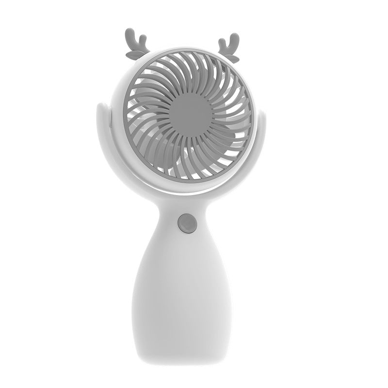 Unisex Tragbarer Mini-Handventilator mit Katzenohren und wiederaufladbarem Akku Brehn