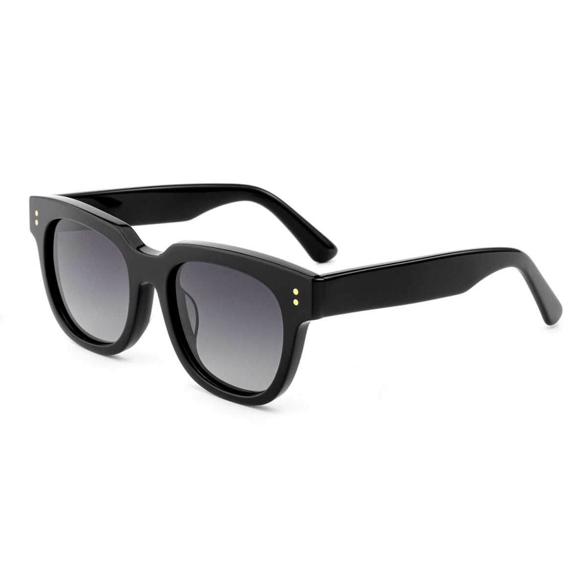 Damen Designer Sonnenbrille im modernen, rechteckigen Stil Brehn